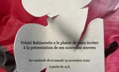 Invitation à découvrir Yehiel, artiste